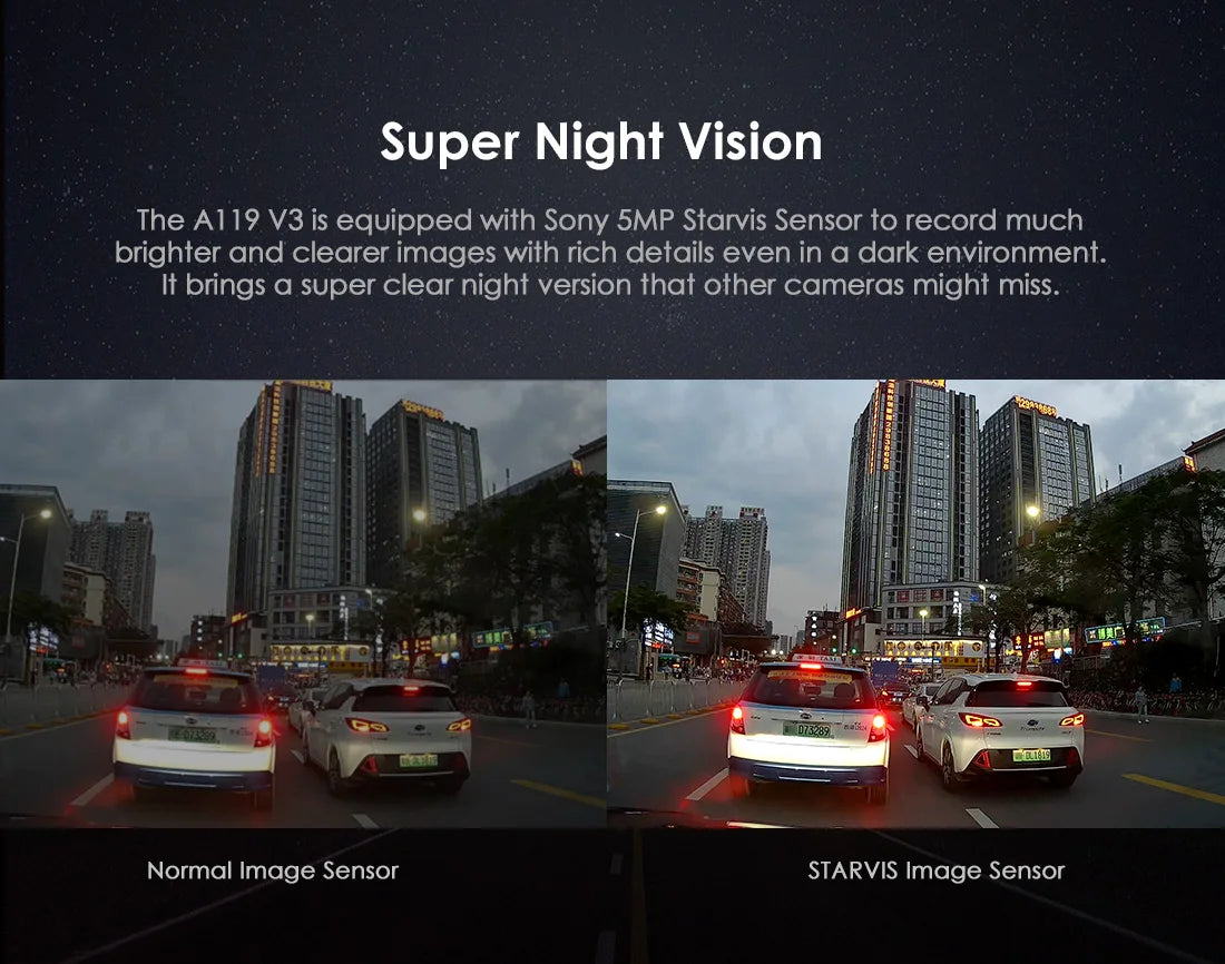 2K Car Dash Camera With Night Vision And Parking Mode - Smarsty