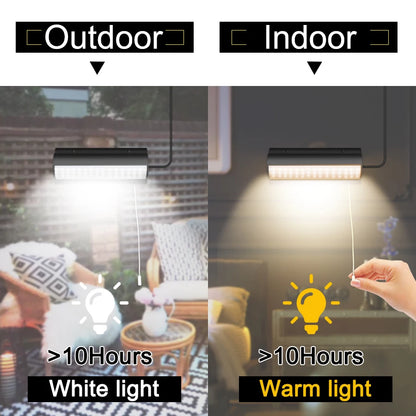 Upgraded Solar Pendant Lights with Auto On Off Feature - Smarsty