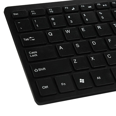 Ultra Thin USB 2.0 Wired Keyboard Mini 78 Keys Multimedia - Smarsty