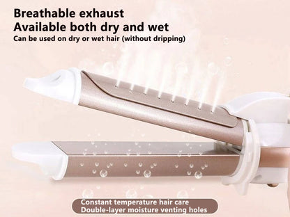 Professional Temperature Setting Electric Hair Curler Wand - Smarsty