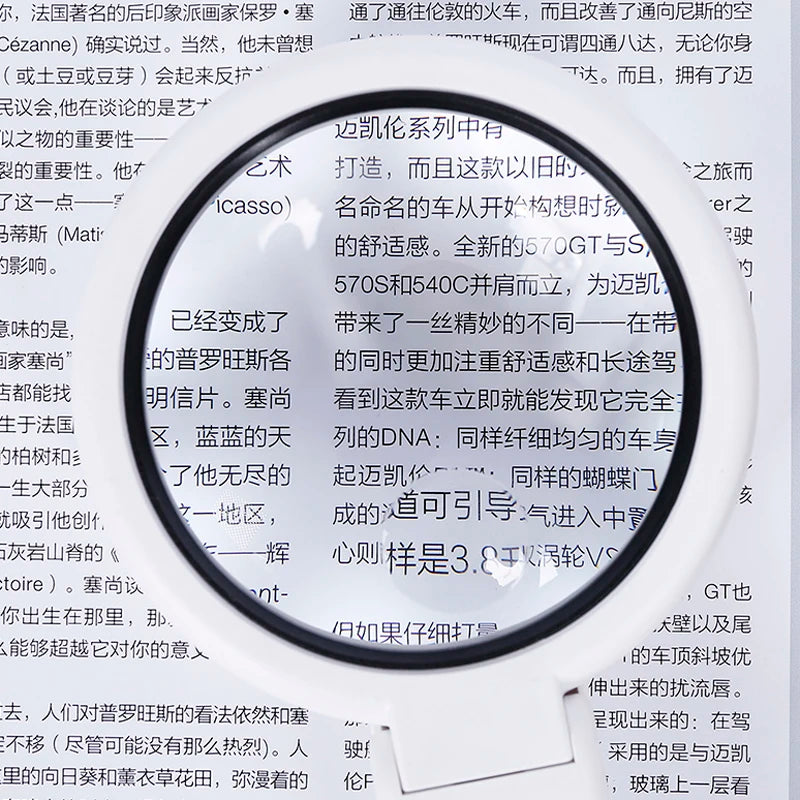 Portable Handheld Magnifying Glass with LED Light - Smarsty