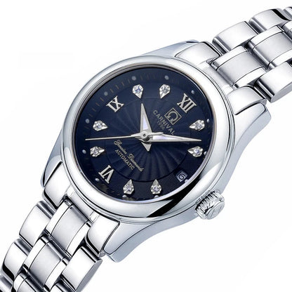Carnival Luxury Women's Mechanical Watch with Sapphire Crystal - Smarsty