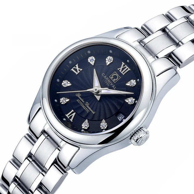 Carnival Luxury Women's Mechanical Watch with Sapphire Crystal - Smarsty