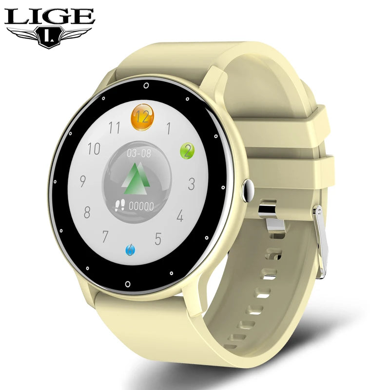 LIGE Smart Watch for Ladies with Full Touch Screen - Smarsty