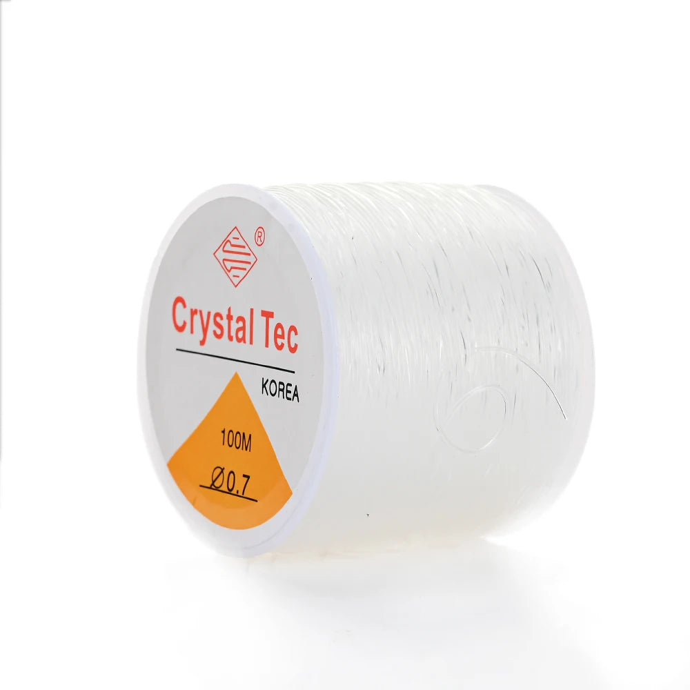 Transparent Elastic Cord Thread For Jewelry Making Durable - Smarsty
