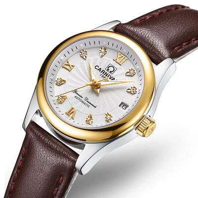 Carnival Luxury Women's Mechanical Watch with Sapphire Crystal - Smarsty