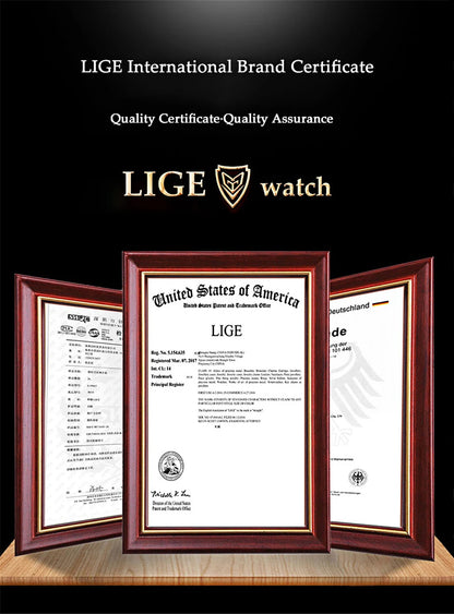 LIGE Smart Watch for Ladies with Full Touch Screen - Smarsty