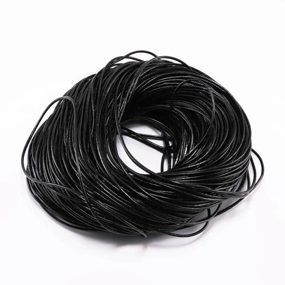 Genuine Cow Leather Durable Round Cord For DIY Bracelet - Smarsty