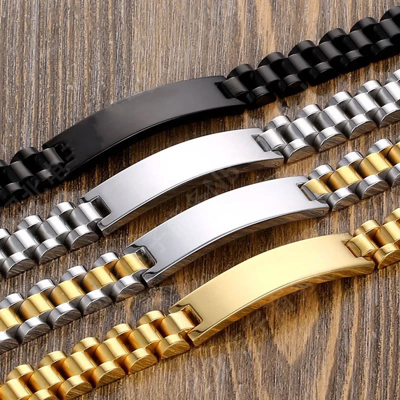 Personalized Stainless Steel Couple Photo Bracelet Gift - Smarsty