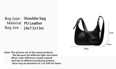 Designer Leather Handbags For Women Luxury Shoulder Bag - Smarsty