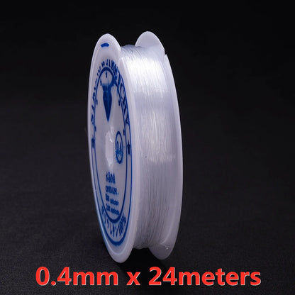 Transparent Elastic Cord Thread For Jewelry Making Durable - Smarsty