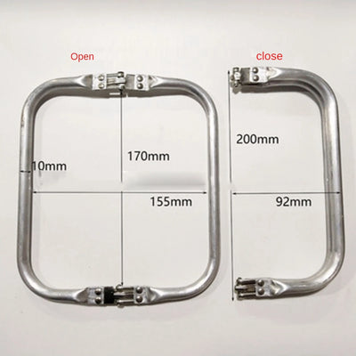 DIY Metal Purse Frame Handle Kiss Clasp Lock For Bag Sewing Craft Tailor Accessories Bag Frame For Purse Backpack Bags Parts - Smarsty