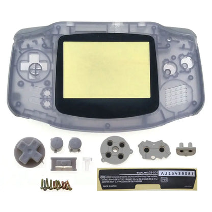 GBA Console Plastic Shell Case With Button Kit - Smarsty
