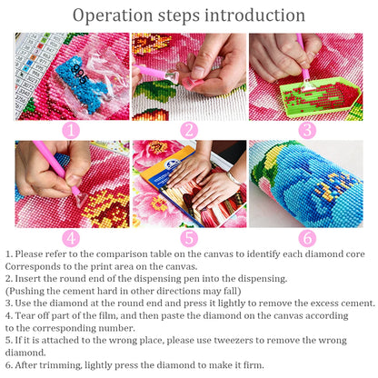 Purple Moon DIY 5D Diamond Painting Kit for Home Decor - Smarsty