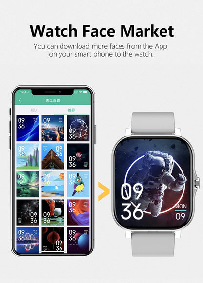 Waterproof Sports Smart Watch with Health Monitor - Smarsty