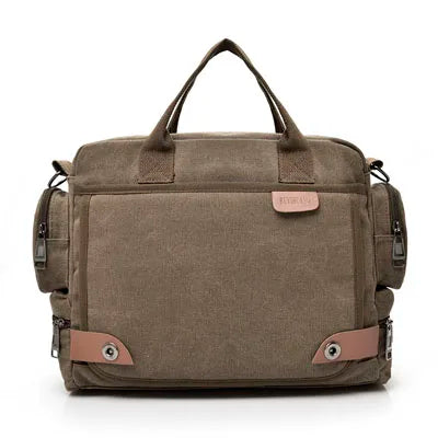 Mens Canvas Crossbody Bag For Travel And Everyday Use - Smarsty