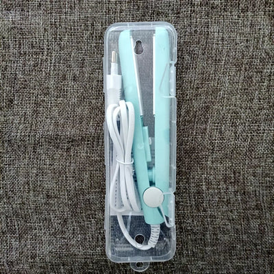 Mini Ceramic Hair Straightener and Curler for Quick Styling - Smarsty
