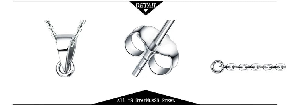 Stainless Steel Vintage Water Drop Earrings for Women Jewelry - Smarsty