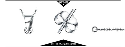 Stainless Steel Vintage Water Drop Earrings for Women Jewelry - Smarsty
