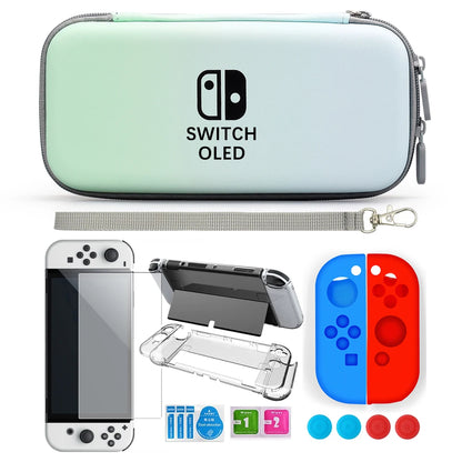 Nintendo Switch Oled Hard Shell Travel Case Bundle - Smarsty