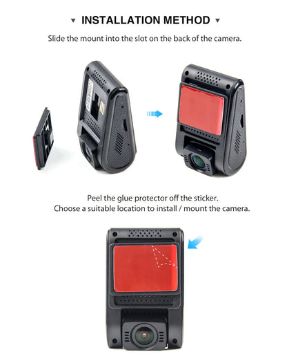 2K Car Dash Camera With Night Vision And Parking Mode - Smarsty