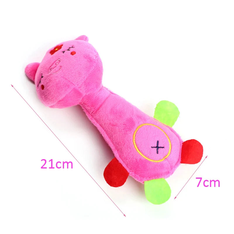 Durable Plush Squeaky Toy for Small Dogs - Smarsty