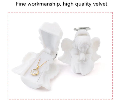 Lovely Velvet Jewelry Box for Rings and Earrings Display - Smarsty