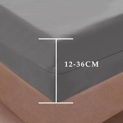 Waterproof Mattress Cover with Zipper for All Bed Sizes - Smarsty