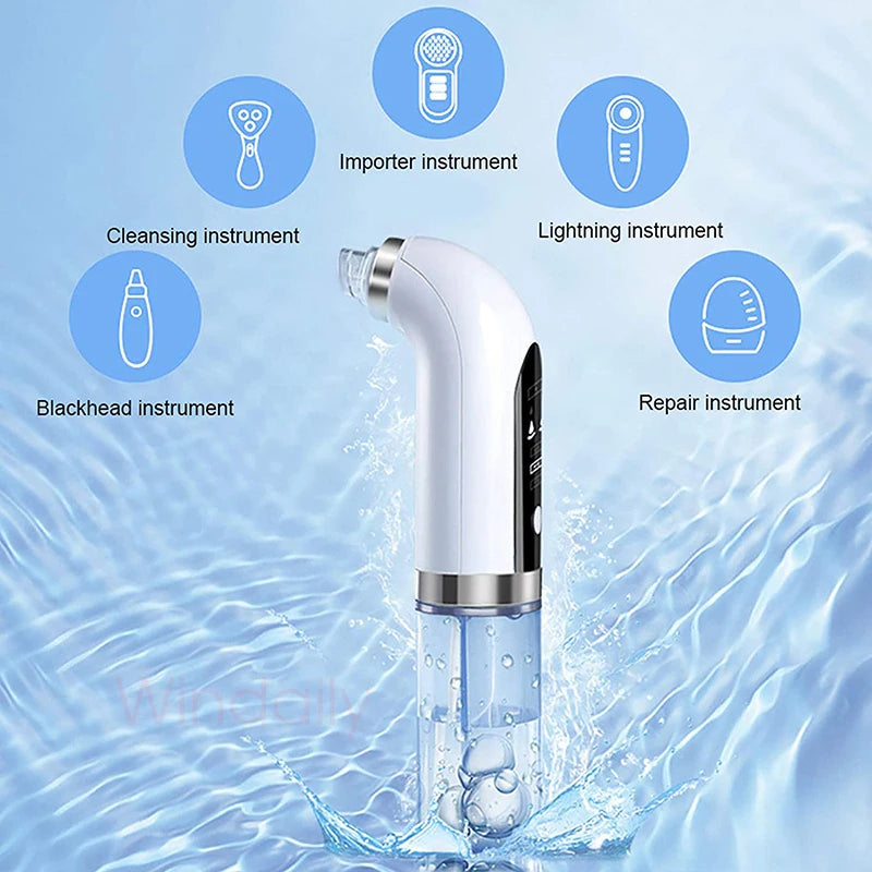2025 Rechargeable Blackhead Remover Pore Vacuum Cleaner - Smarsty