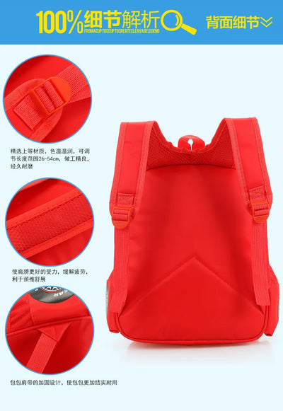 Car Theme Kids Backpack Safe Lightweight Kindergarten Bag - Smarsty