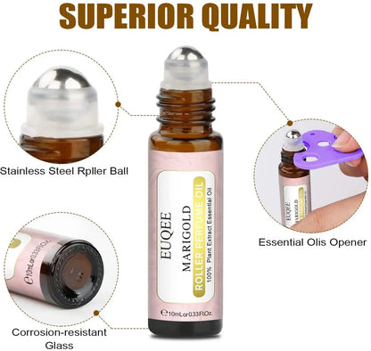 EUQEE Women Fragrance Oil Gift Set with Bubble Gum and White Musk - Smarsty