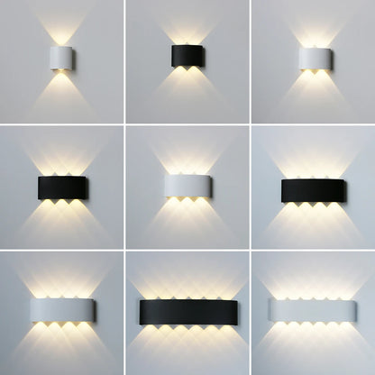 Outdoor Waterproof LED Wall Lamp for Stylish Illumination - Smarsty