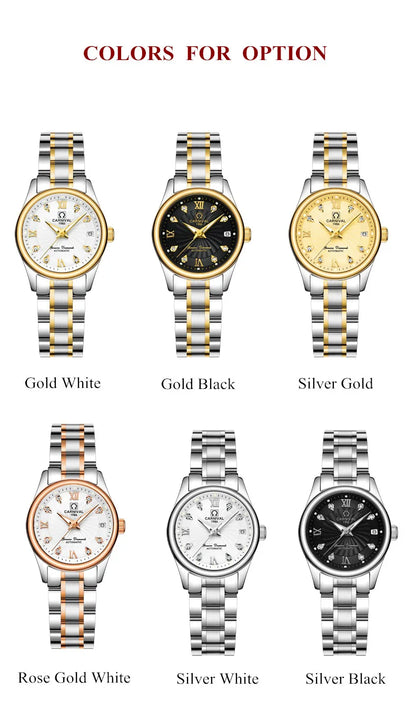 Carnival Luxury Women's Mechanical Watch with Sapphire Crystal - Smarsty