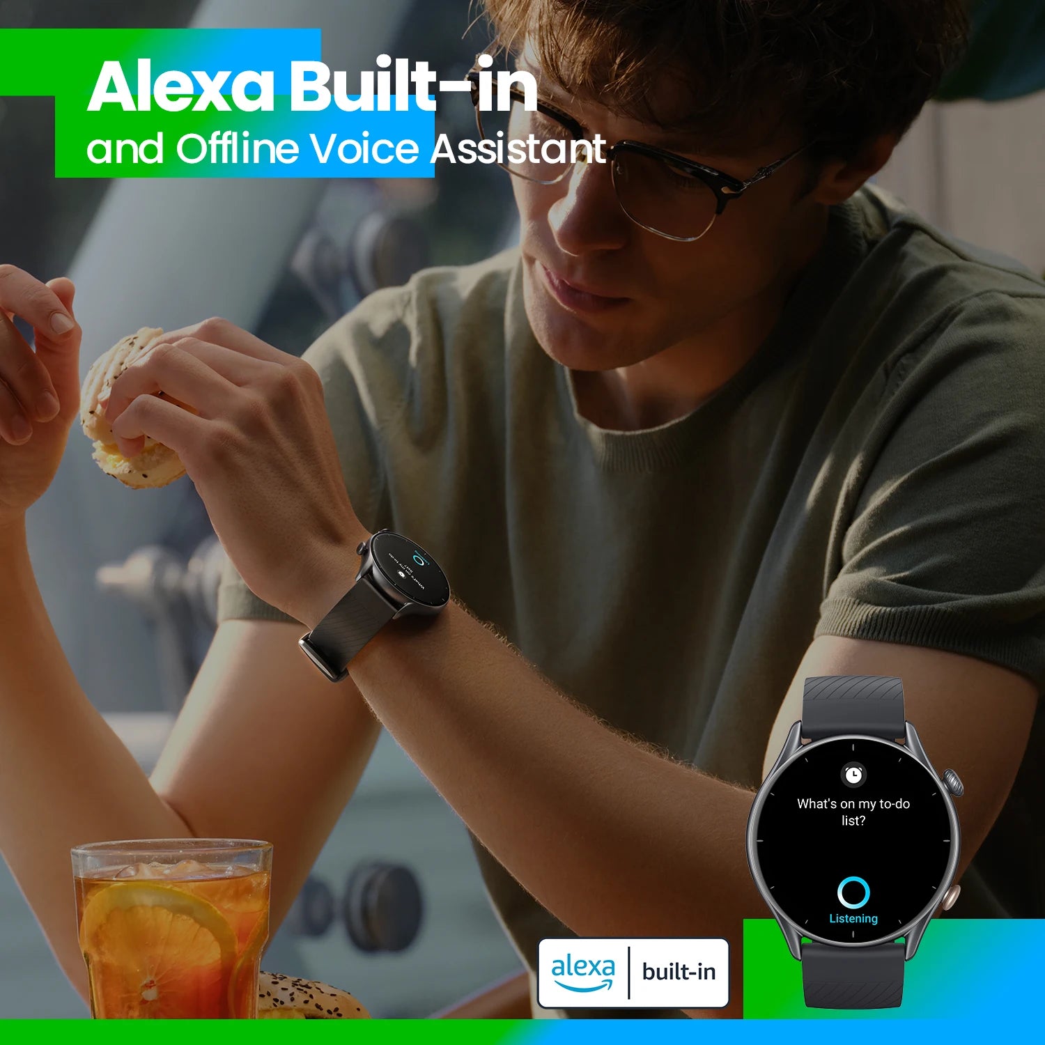 Amazfit GTR 3 Smartwatch with Built-in Alexa and GPS - Smarsty
