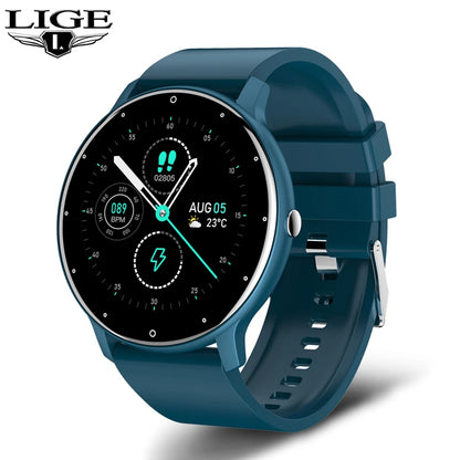 LIGE Smart Watch for Ladies with Full Touch Screen - Smarsty