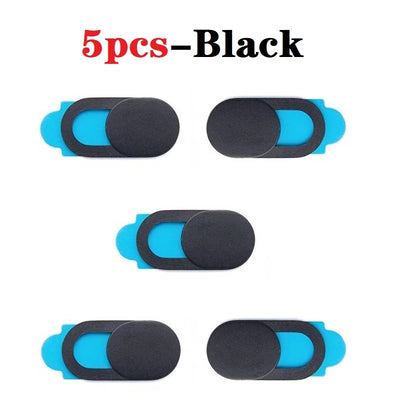 20/10/5/1pcs Sliding Webcam Cover Laptop Camera Cover Slider Phone Antispy For iPad PC Macbook Tablet lenses Privacy Sticker - Smarsty