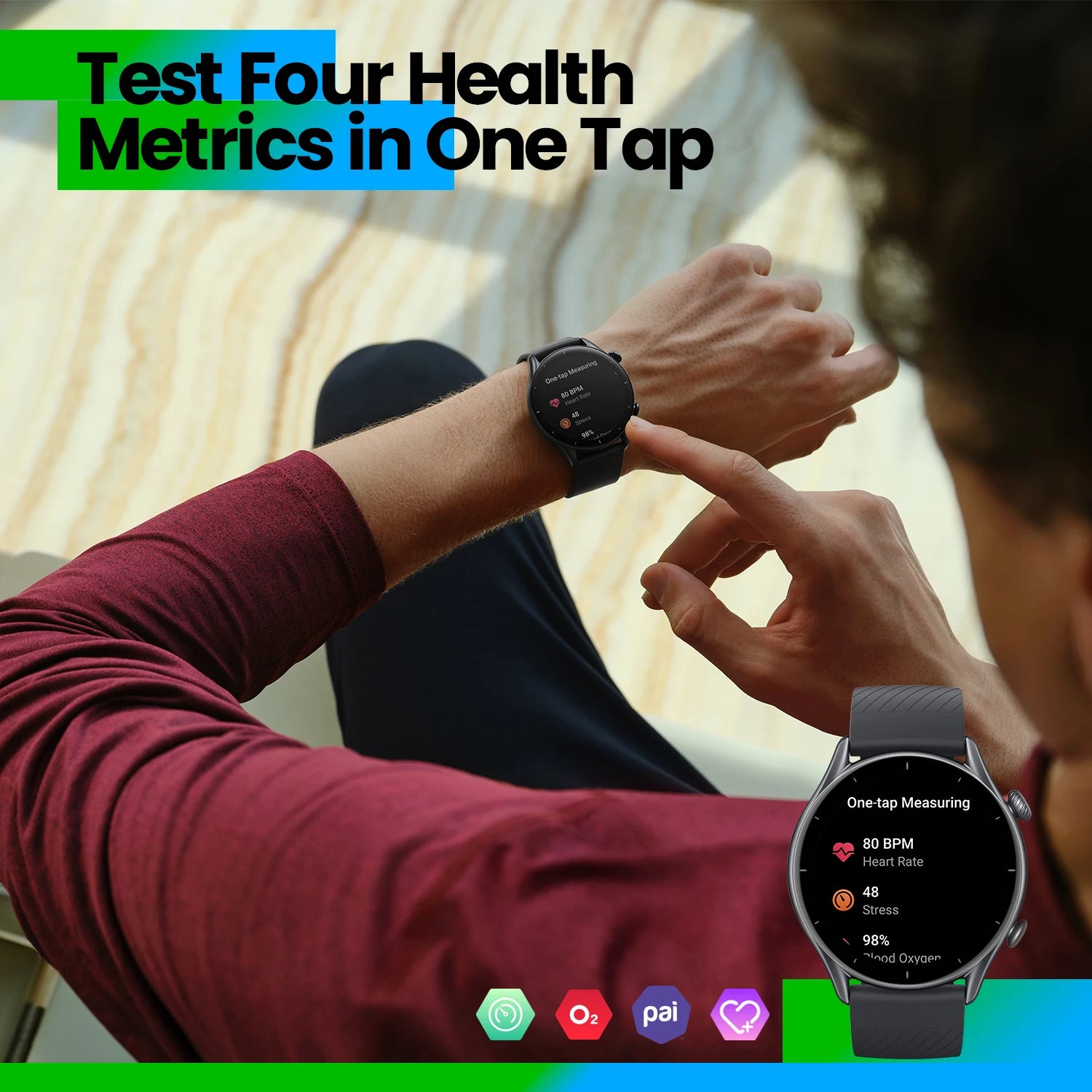 Amazfit GTR 3 Smartwatch with Built-in Alexa and GPS - Smarsty