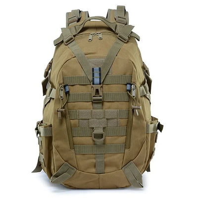 Camping Backpack Men's Bag Travel Bags Tactical Molle Climbing Rucksack Hiking Outdoor Reflective Shoulder Fishing Laptop Bag by Smarsty