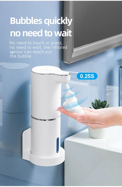 Automatic Foam Soap Dispenser with USB Charging - Smarsty