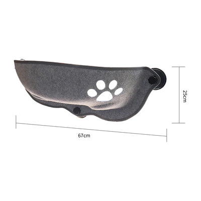 Cat Window Hammock With Strong Suction Cups For Cozy Cat Naps - Smarsty