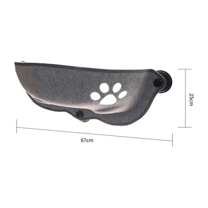 Cat Window Hammock With Strong Suction Cups For Cozy Cat Naps - Smarsty