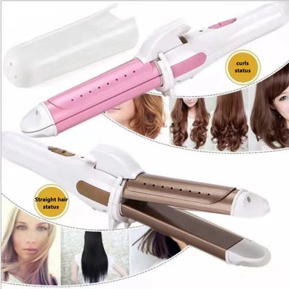 Professional Temperature Setting Electric Hair Curler Wand - Smarsty