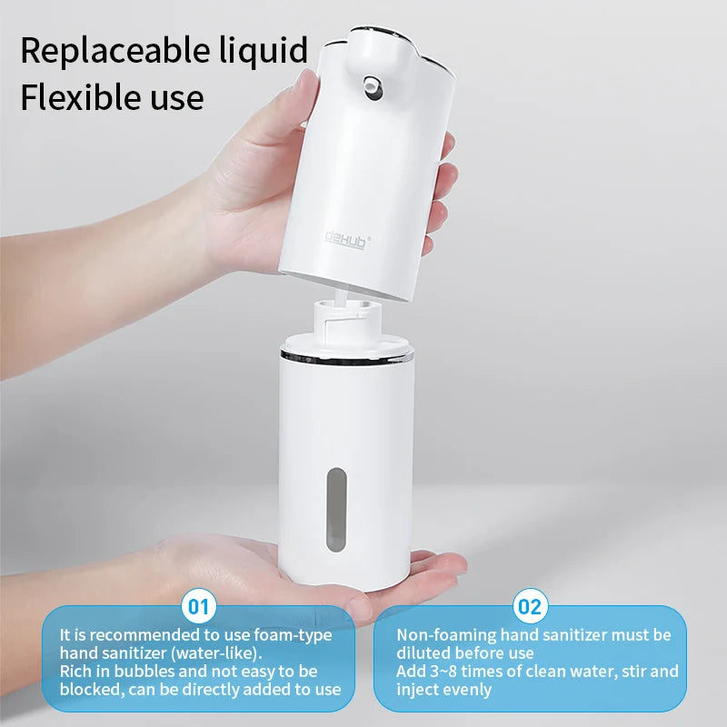 Automatic Foam Soap Dispenser with USB Charging - Smarsty