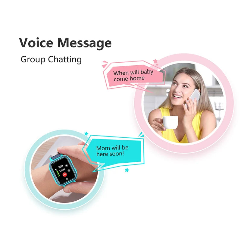 Kids 4G Smart Watch with GPS and Video Call - Smarsty