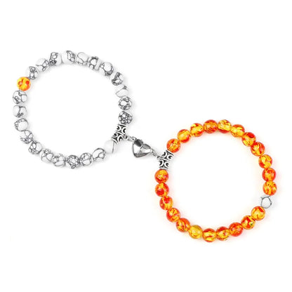Natural Stone Couple Bracelets Set for Friendship - Smarsty