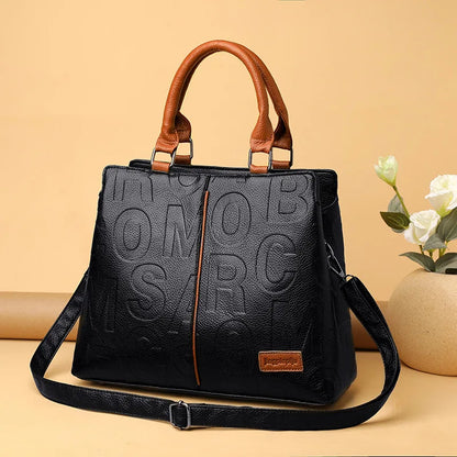 PU Leather Crossbody Bag For Women Large Capacity Travel - Smarsty
