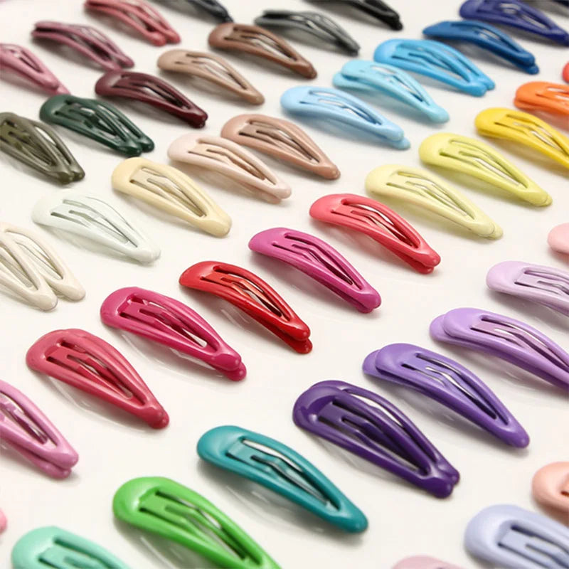 Colorful Waterdrop Shape Hairpins for Girls - Smarsty