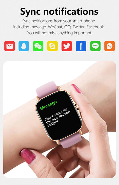 Waterproof Sports Smart Watch with Health Monitor - Smarsty