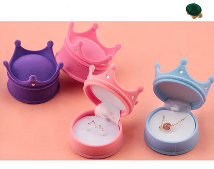 Lovely Velvet Jewelry Box for Rings and Earrings Display - Smarsty