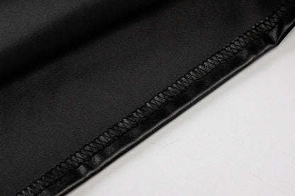 Women Summer Sexy Party Strapless Bodycon Pu Leather Slim Package Hip Black Mini Dress Sundress Female Clothing - Smarsty